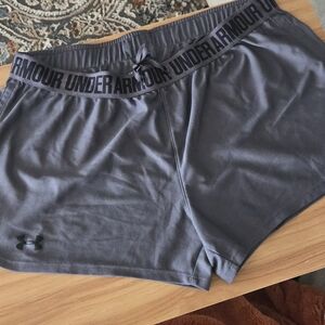 Under Armour Womens 2 Bundle Pack Large Grey And Black(With Pockets)